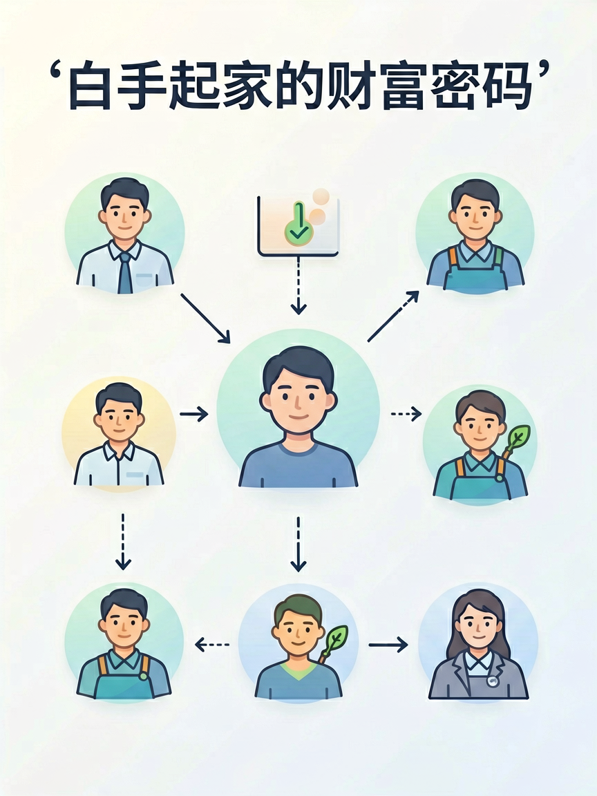白手起家的财富密码 - 配图1