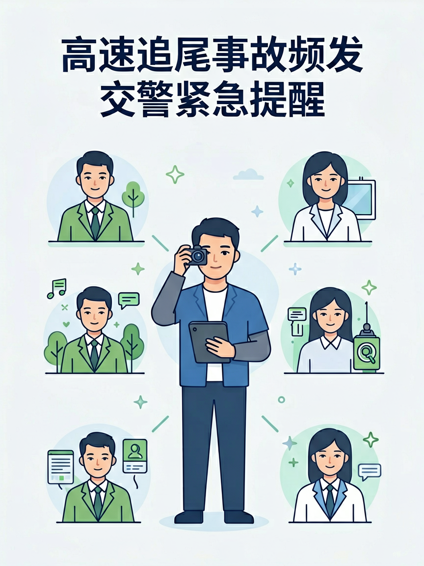 高速追尾事故频发 交警紧急提醒 - 配图1